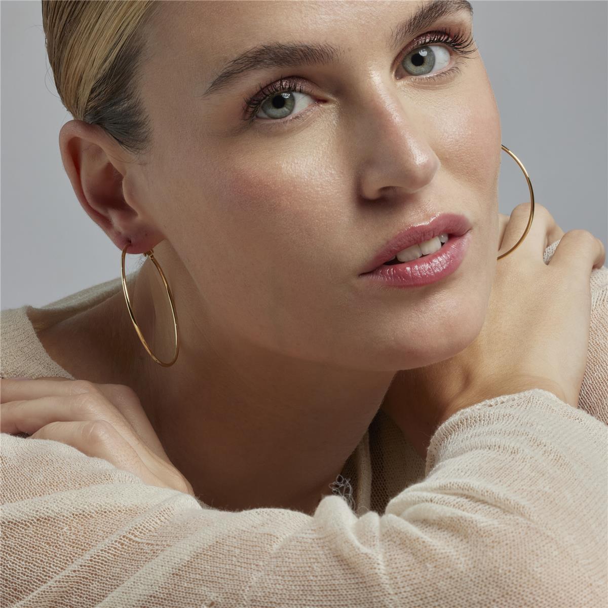 Pendientes Lux by Lux acabadoss en oro 18k