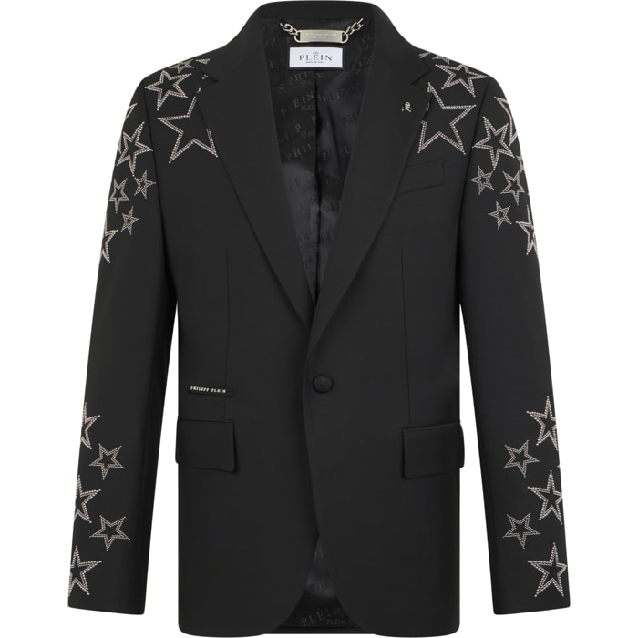 PHILIPP PLEIN Blazer Gigolo Fit Stars Studs