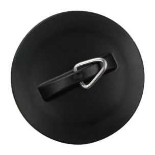 Bouchon de lavabo universel noir Fackelmann Tecno