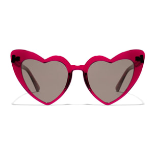 Gafas de Sol Love Heart Trans Burgundy / Brown D.Franklin