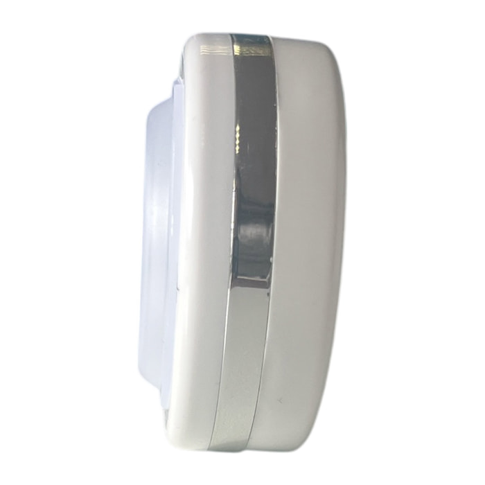 Luz led presionable portatil, compacta y ligera, con pilas aaa