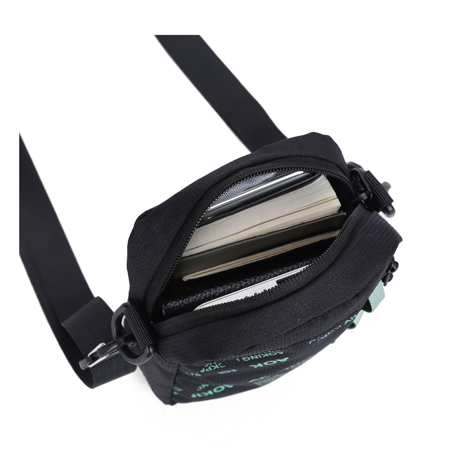Borsa a tracolla unisex - Modello Velara Elite - Poliestere - 12.5 x 5.0 x 16.0 cm