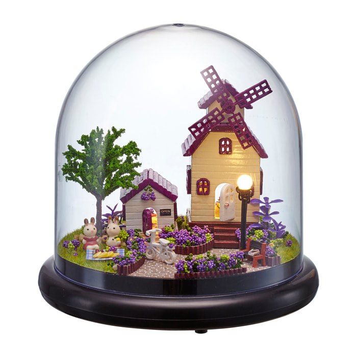 Colección Juntos Alrededor, Provenza. Maqueta 3D realista con gran detalle, cubierta antipolvo y luces led.