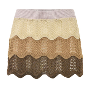 PHILIPP PLEIN Mini Skirt Color Wave