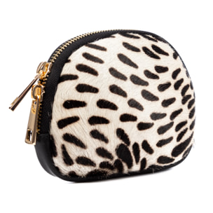 Baratili monedero portatodo mujer. Piel auténtica Cavallino y Sauvage.