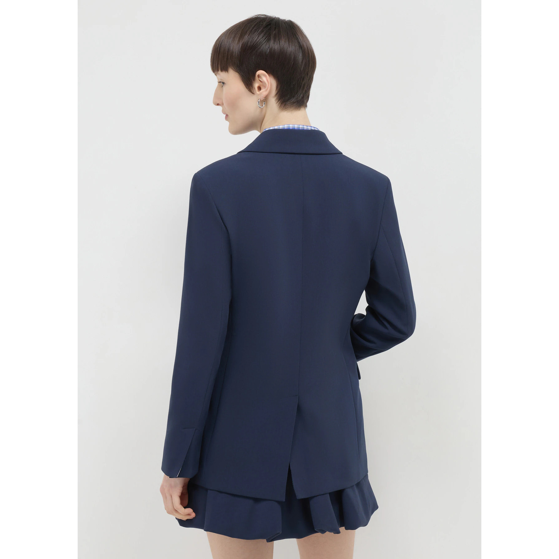 Giacca doppiopetto mono bottone