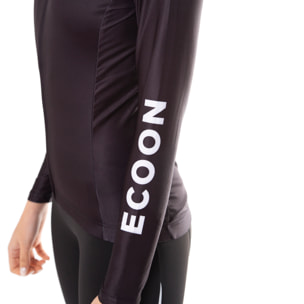 Maillot de manga larga ECOON modelo Tourmalet Women en color Negro
