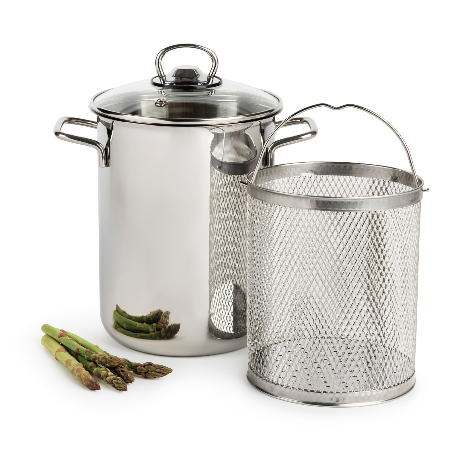 Asparagera Multiuso Excelsa – Jazz Cook, Acciaio Argentato