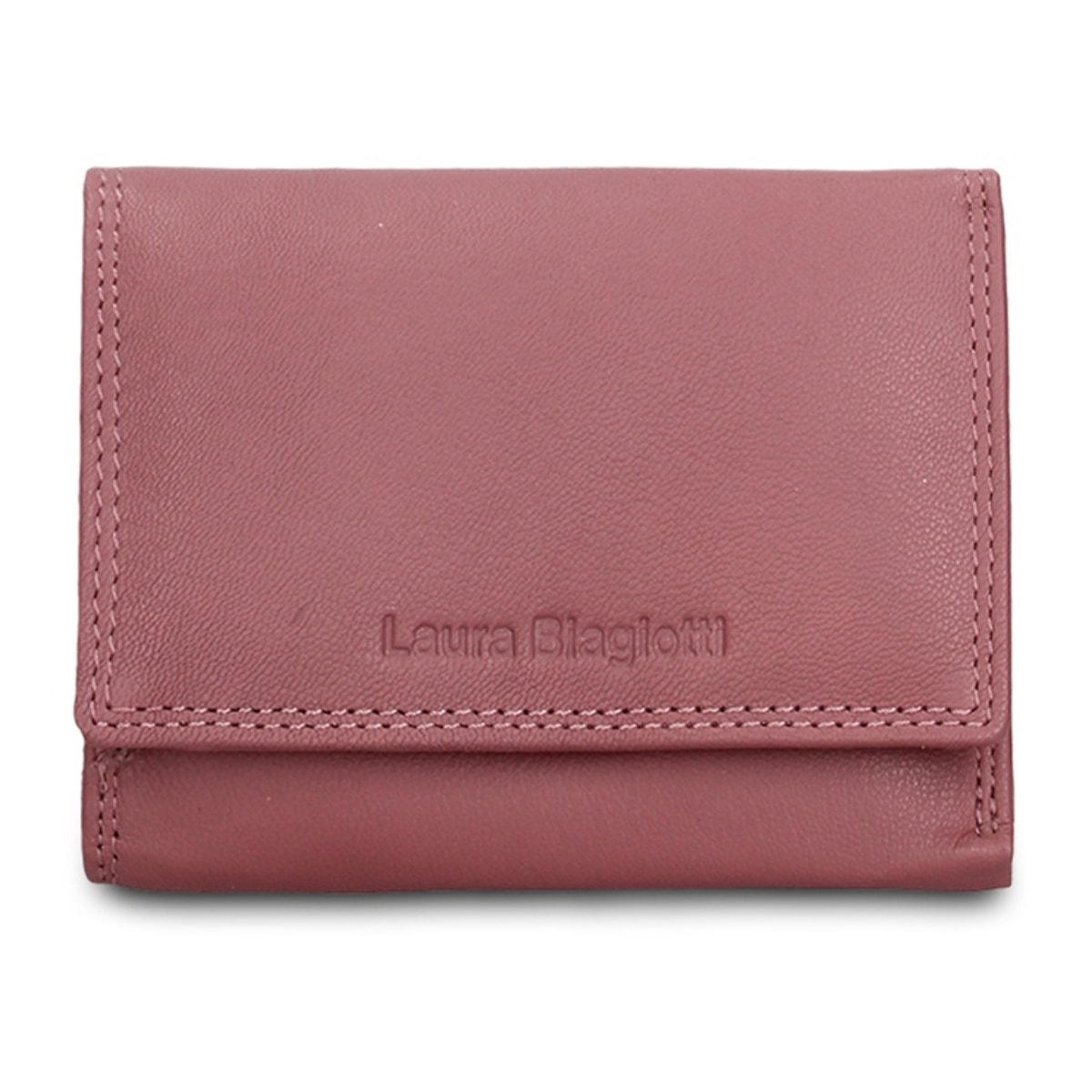 Portafoglio da donna in vera pelle - Modello Valoria Ultra - Casual - 12.0 x 9.0 x 2.0 cm