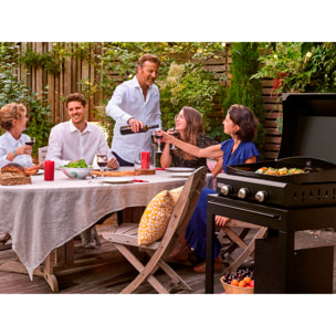 LE MARQUIER - Desserte Exclusive Ingenieuse Acier Noir