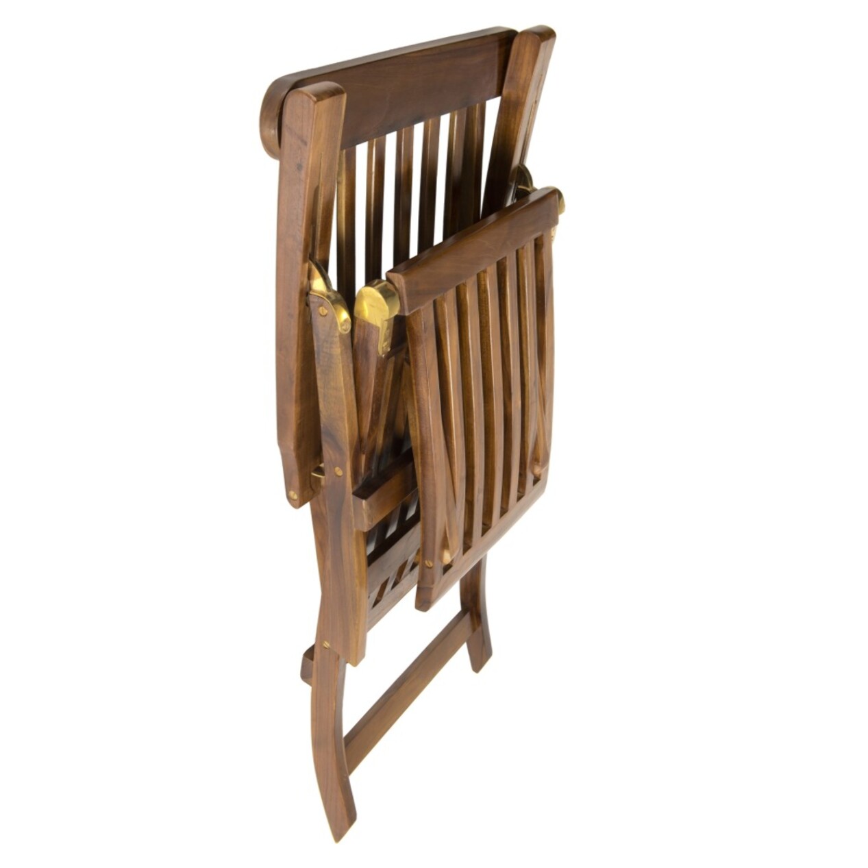MAEVA - Chaise longue de jardin en bois teck huilé