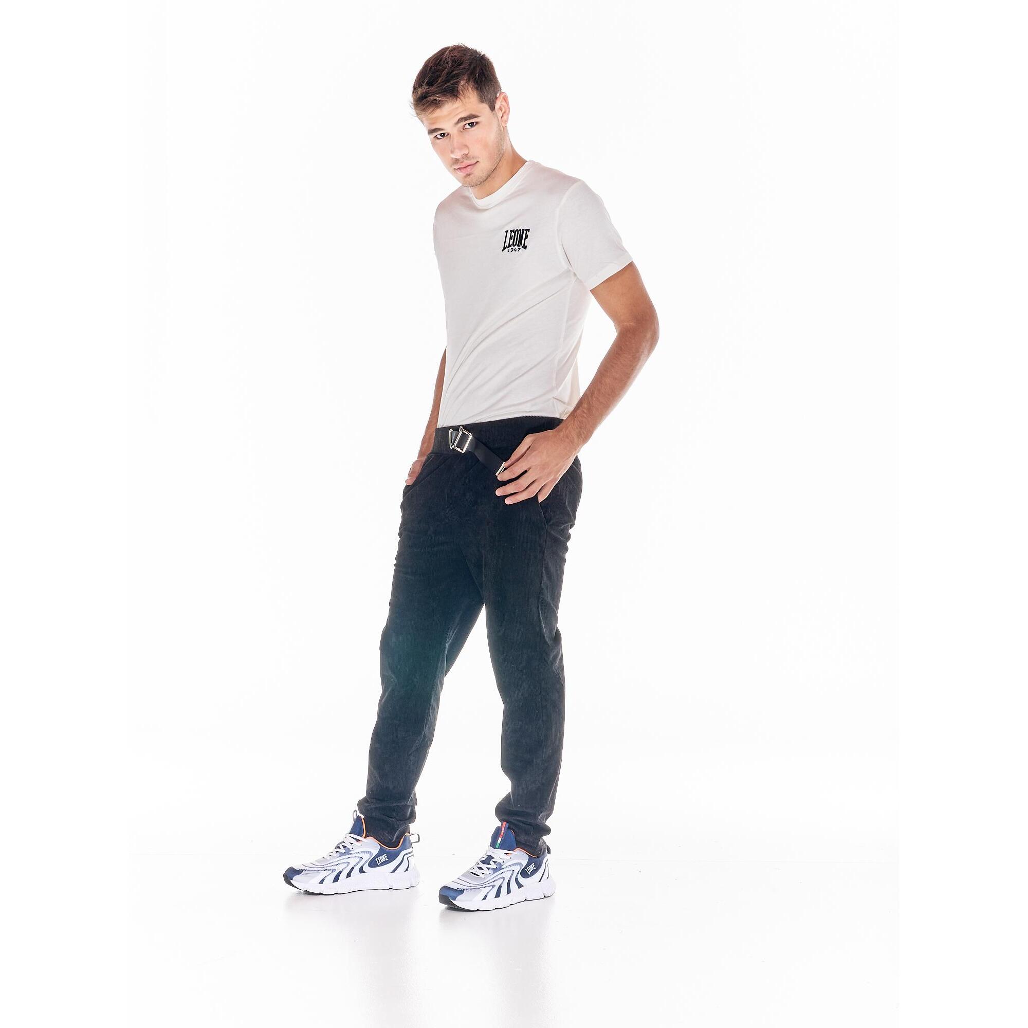 Pantalón de hombre Neutrals terciopelo canalé elástico