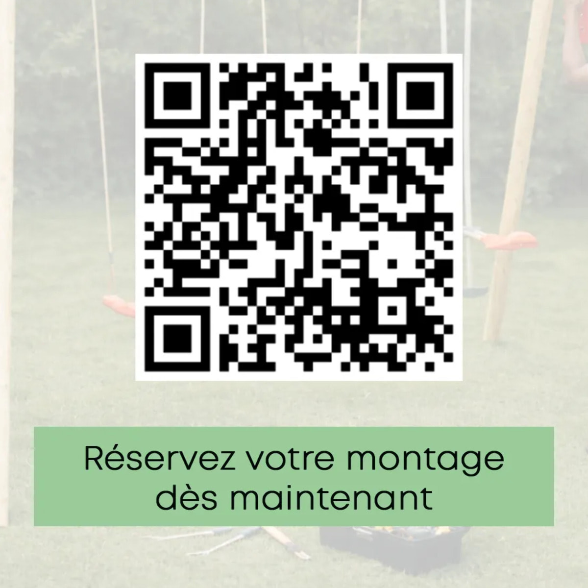 Portique bois 2,30 m Artix DARIFOU 2 - 4 enfants