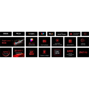 Vidéoprojecteur home cinéma XGIMI Horizon 20 Max