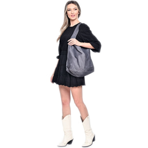 Shopper Anna Luchini Grigio