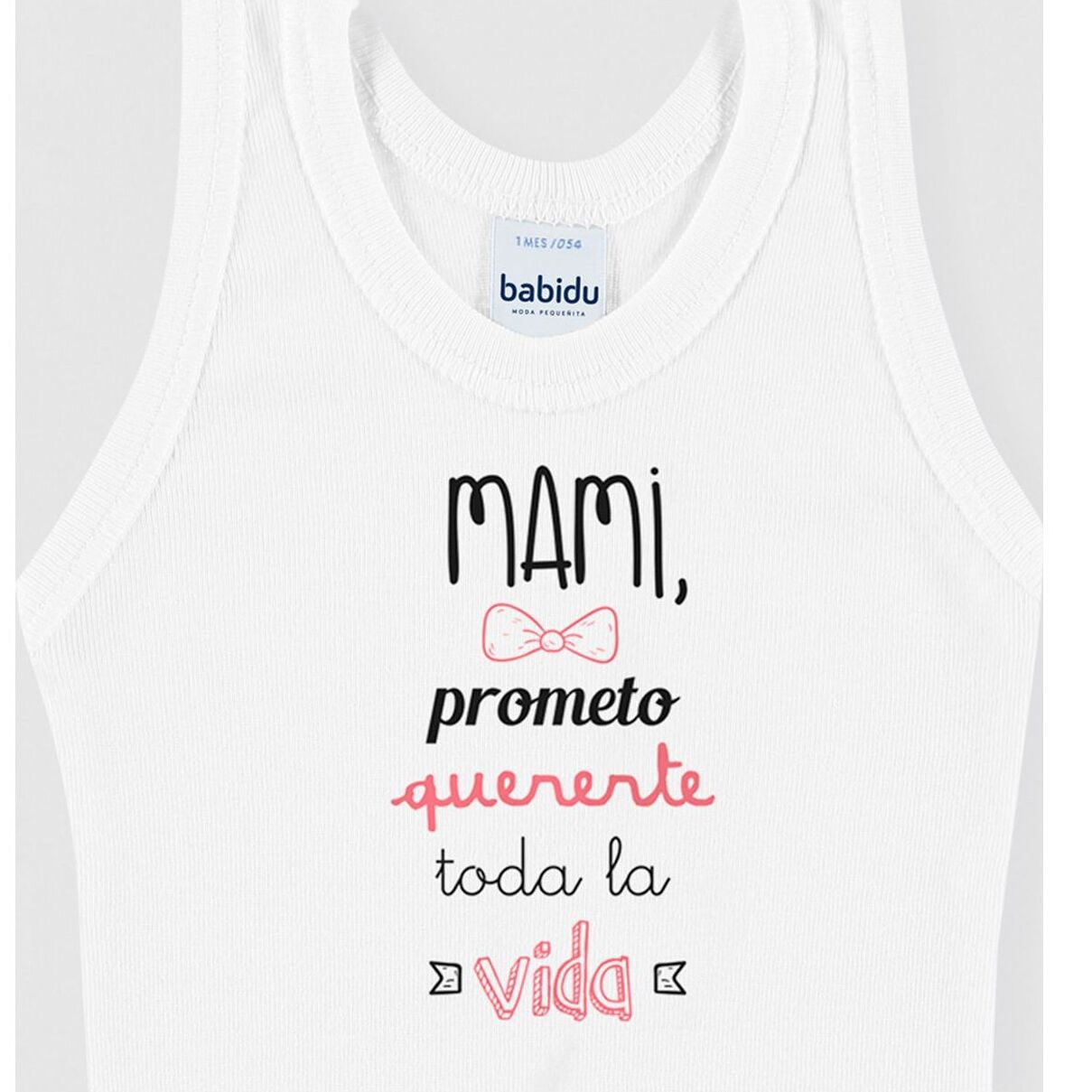 Body bebé tirantes personalizado frases