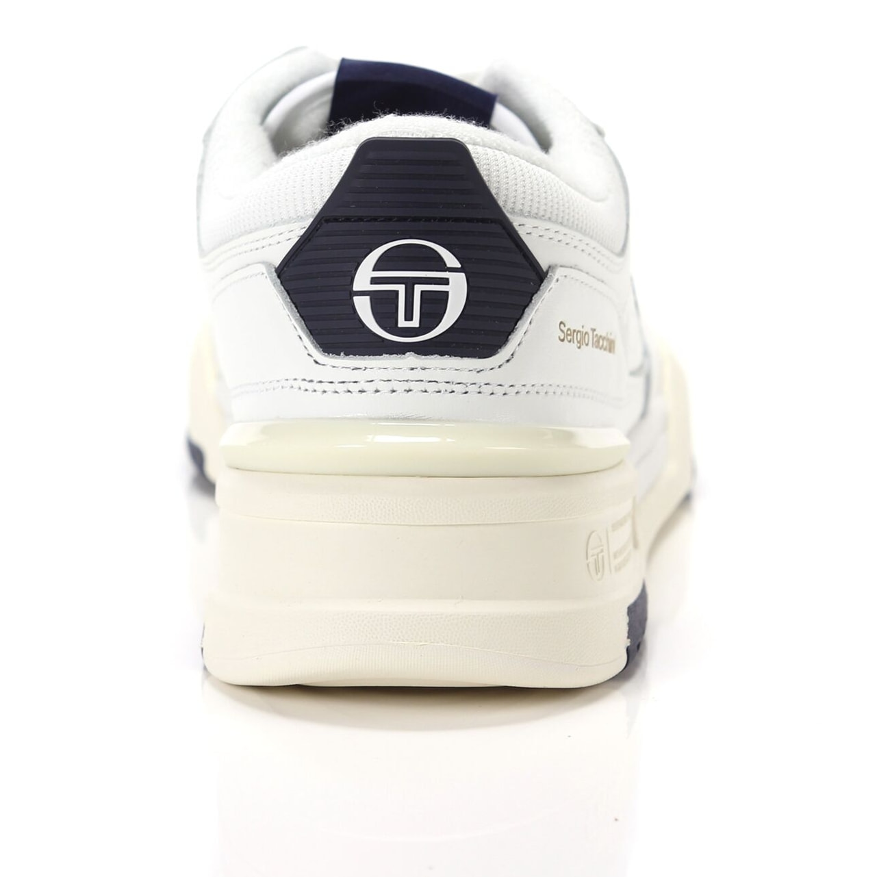 Sneakers Sergio Tacchini BB Court Lo White Tofu Maritime Blue Bianco