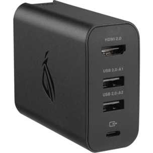 Chargeur ordinateur portable ASUS 100W USB-C+USB-A+Display EU noire