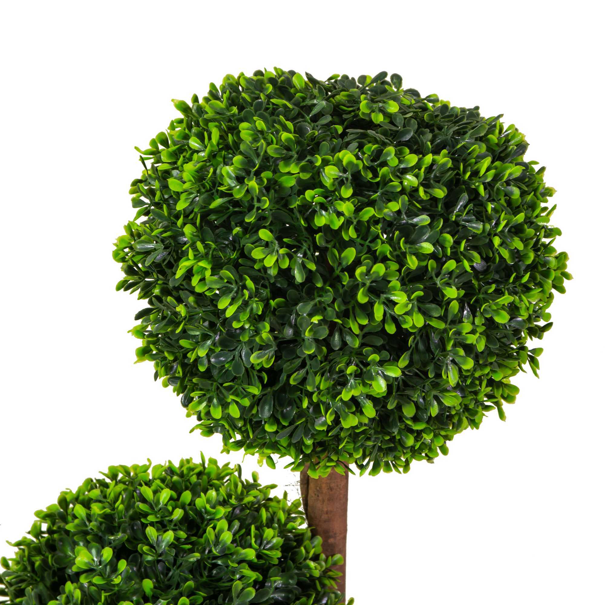 Pianta artificiale Vacchetti in plastica bosso cm h90