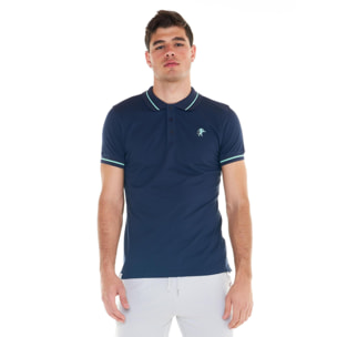 Polo de manga corta para hombre Leone 1947 línea Apparel Bold Color