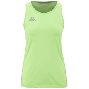 T-Shirts & Top Kappa Donna Kombat Run Fines Verde