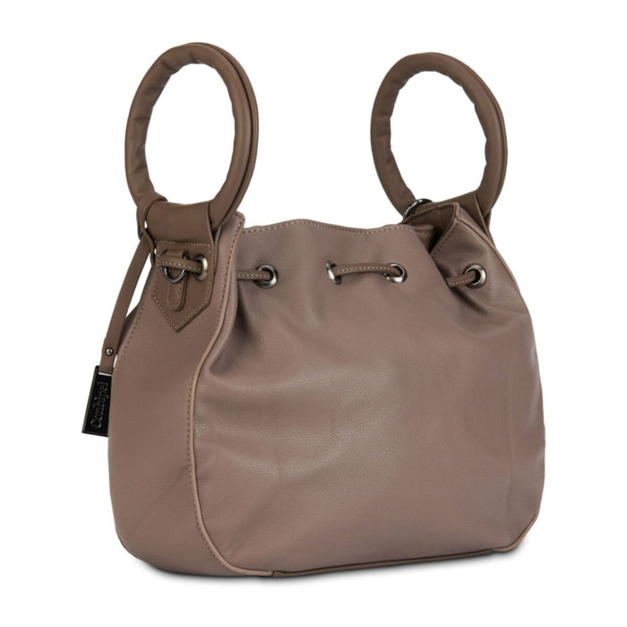 BORSA TAUPE CONBIPEL