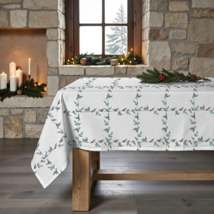 Nappe en résine Anti-tâches Xl White Christmas 1