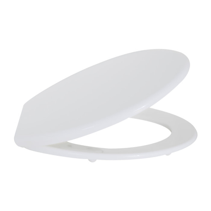 Abattant wc Blanc - Charnières PS MSV