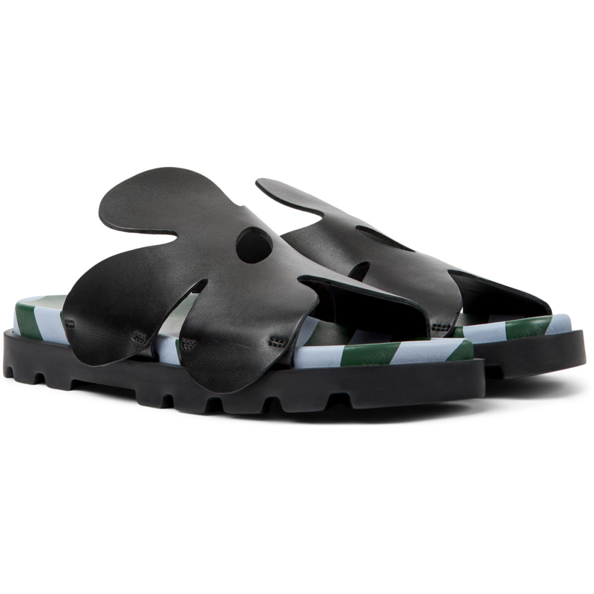 CAMPER Brutus Twins - Sandali Nero Donna