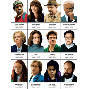 Affiche - Stranger Things Characters - Olivier Bourdereau