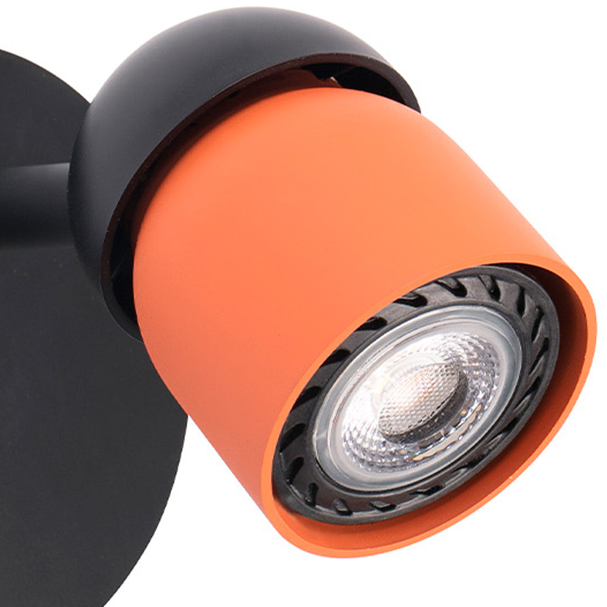 COCO Lampe applique noir/terracotta 1L