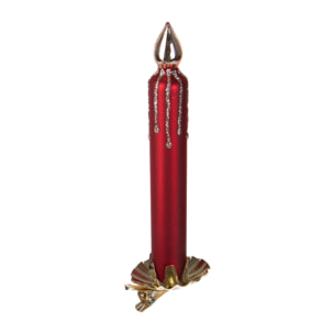 Dec.candela con clip - Pezzi 12 - ROSSO - Bianchi Dino SpA