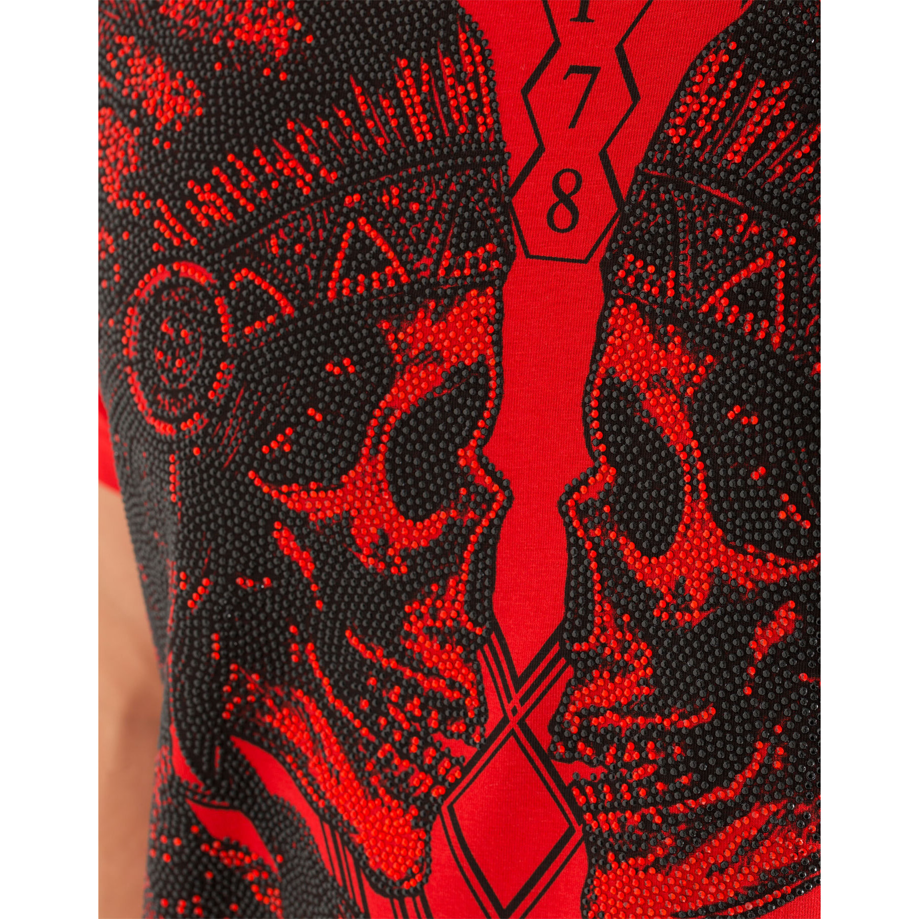 PHILIPP PLEIN T-shirt Round Neck SS "Dramatic"