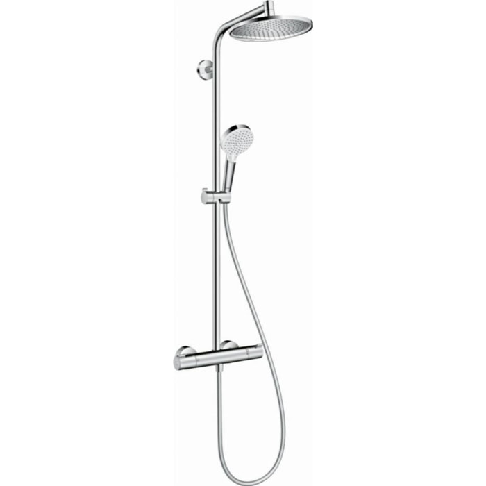 Colonne de douche HANSGROHE Crometta S - 240 1jet EcoSmart avec mitigeur thermostatique - 27268000