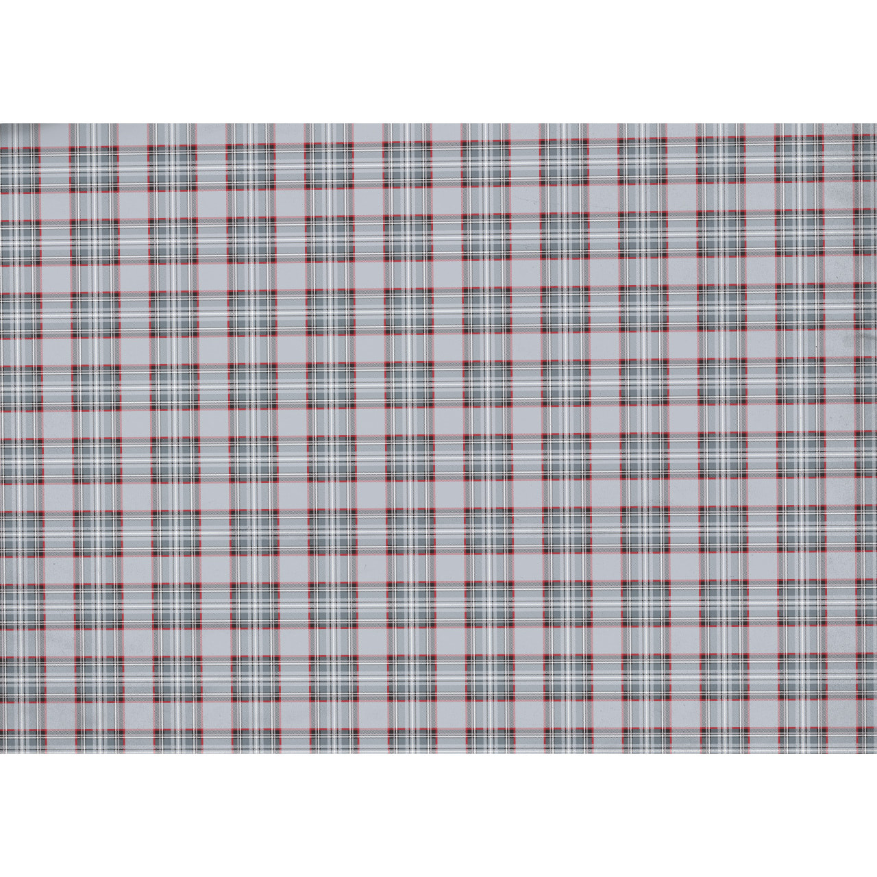 Copripiumino Sacco Per Piumino in 100% Cotone Orsetto Tartan Grigio