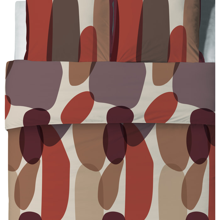 Parure De Couette 3pcs 100% Coton 57 Fils/cm2-jopline