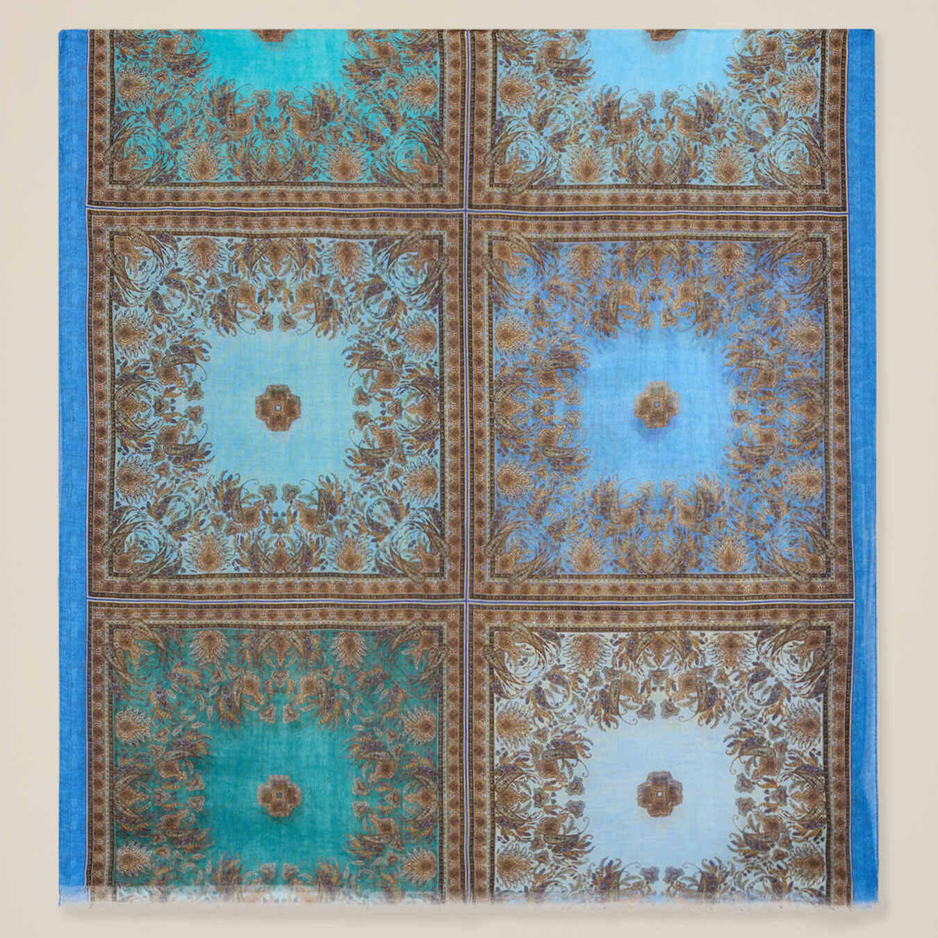 Oltre - Foulard estampado foulard - Light - blue