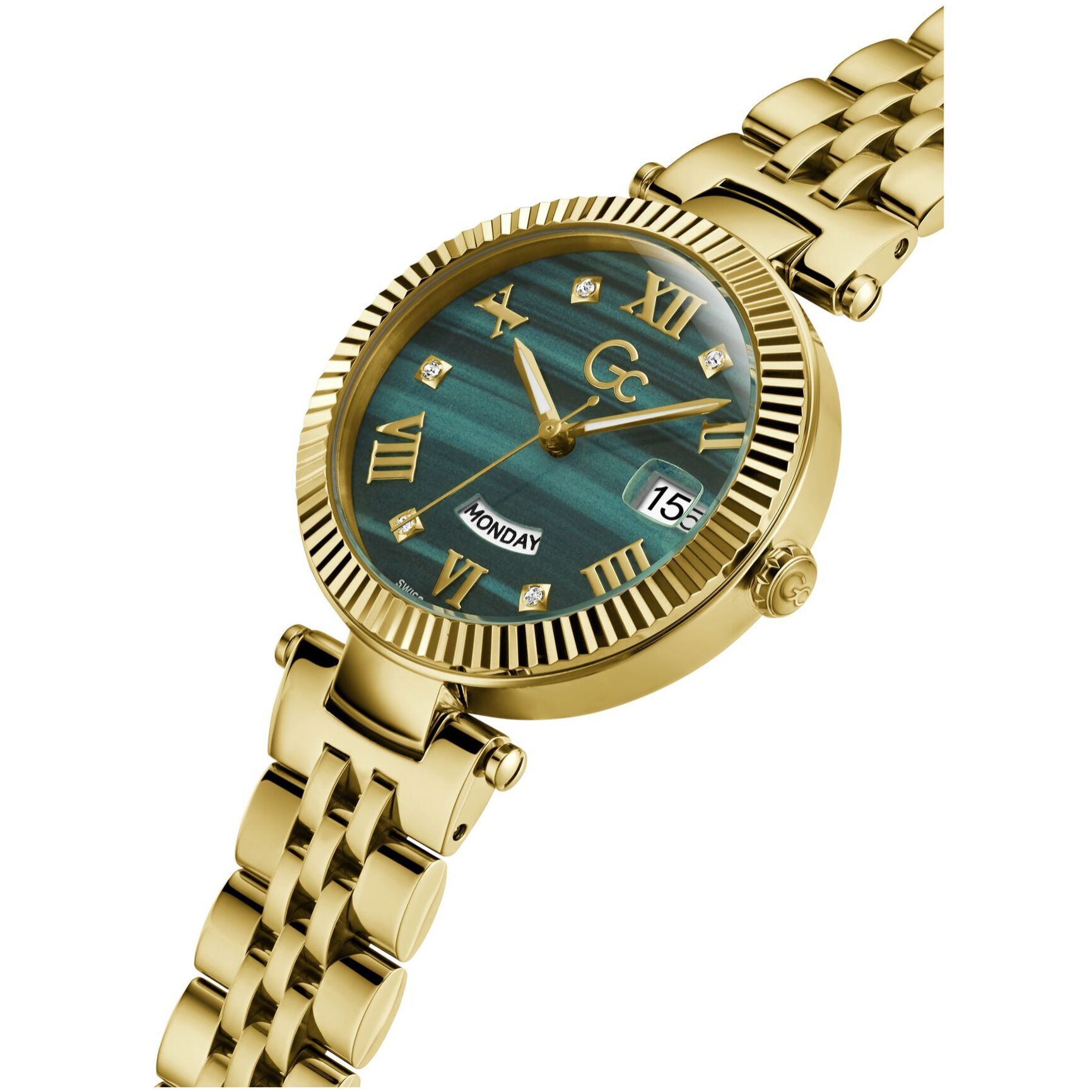 Gc Reloj Con Día Y Fecha Gc Flair