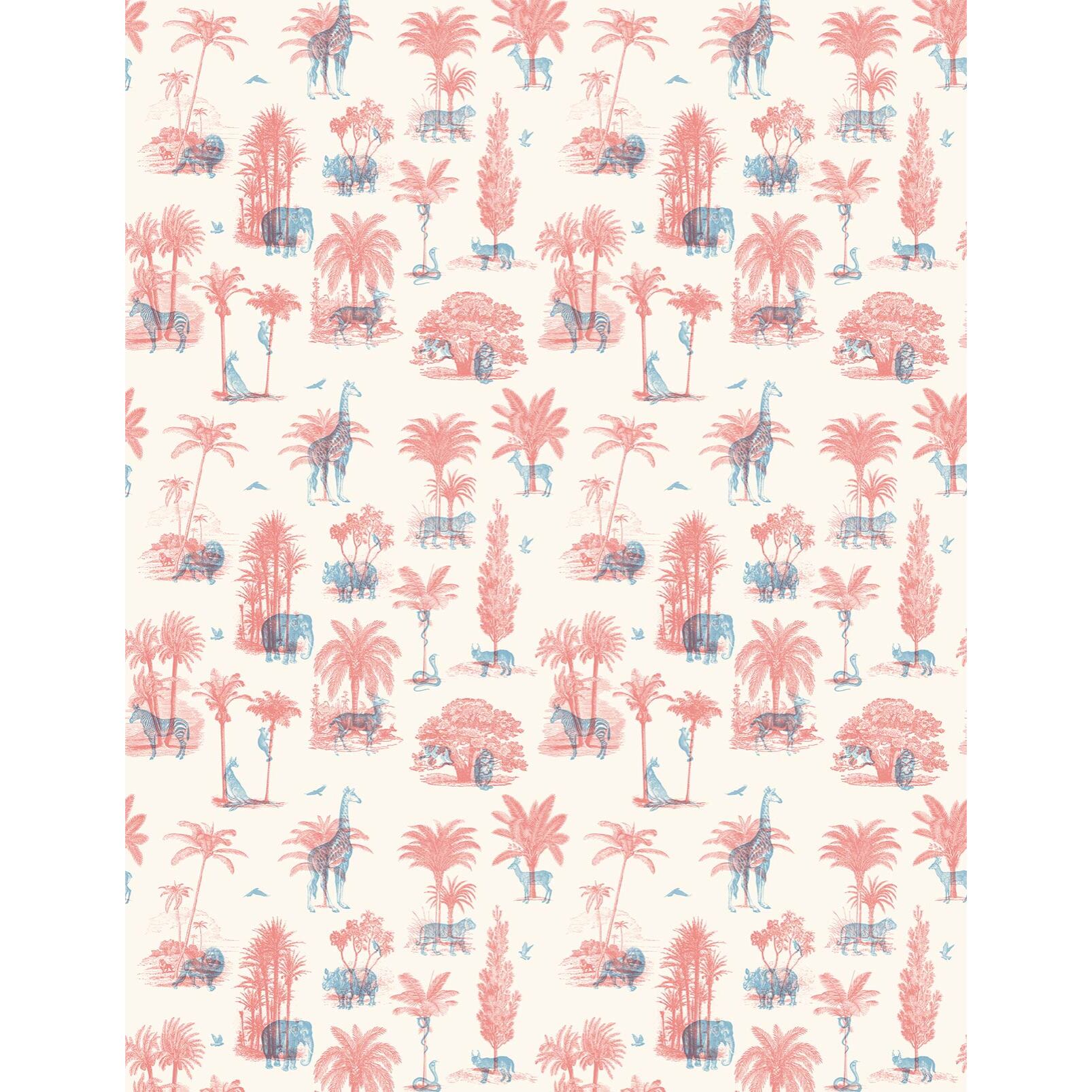 Papier peint savane en toile de jouy Intissé