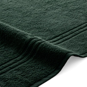 Set 2 toallas ducha + 2 toallas lavabo beige-forest premium