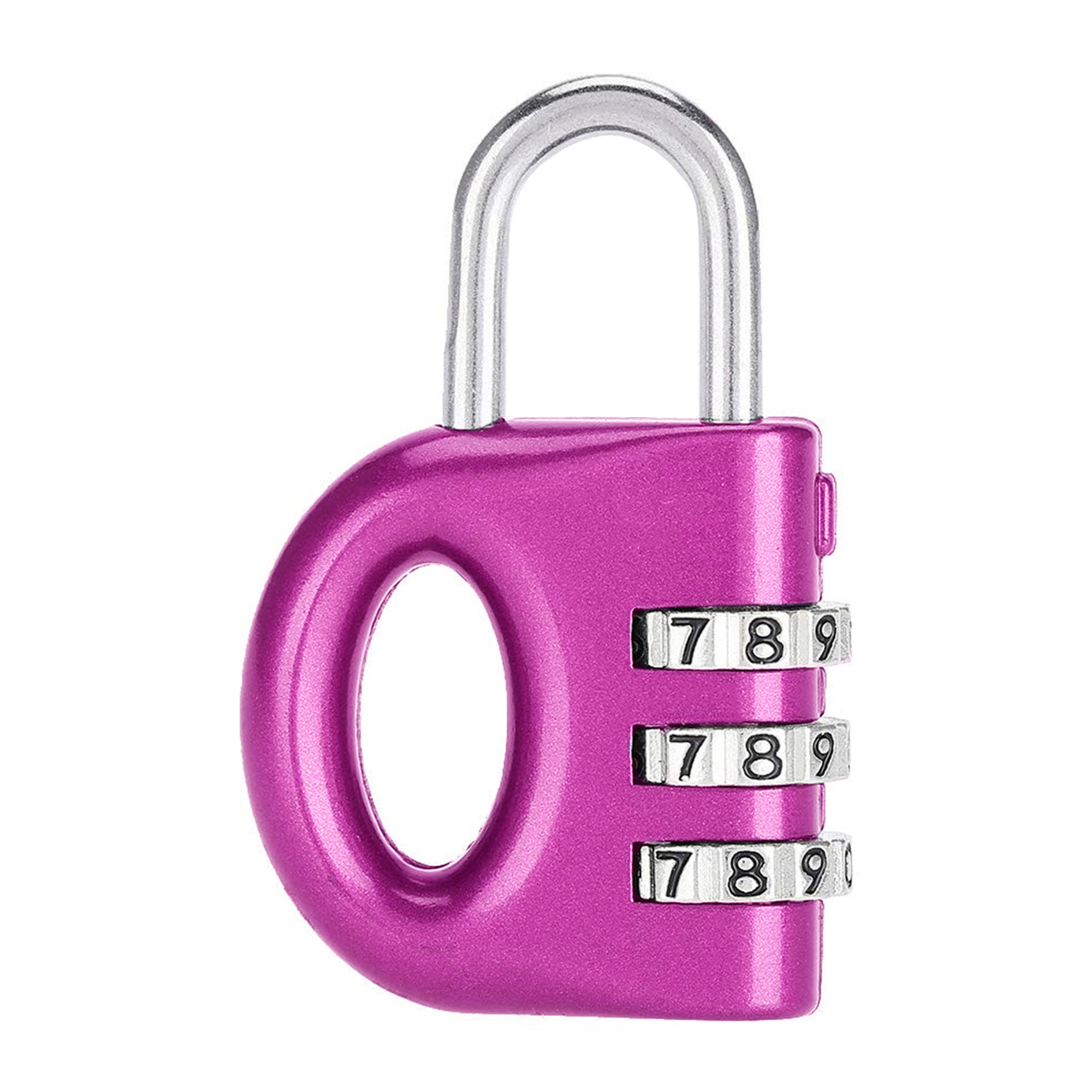 Candado de seguridad antirrobo con combinación numérica para mochilas y maletas.