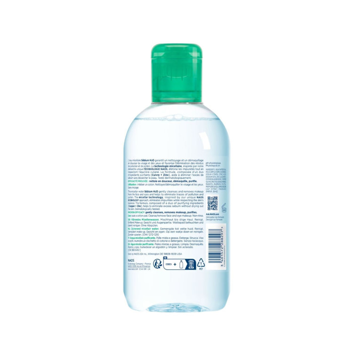 Sébium H2O - Eau Micellaire Purifiante - Peaux Mixtes à Grasses