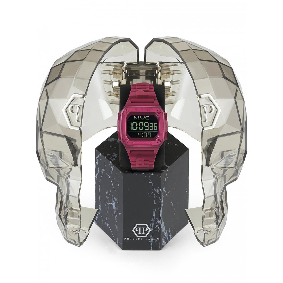 Orologio Philipp Plein HYPER SHOCK Silicone Prugna