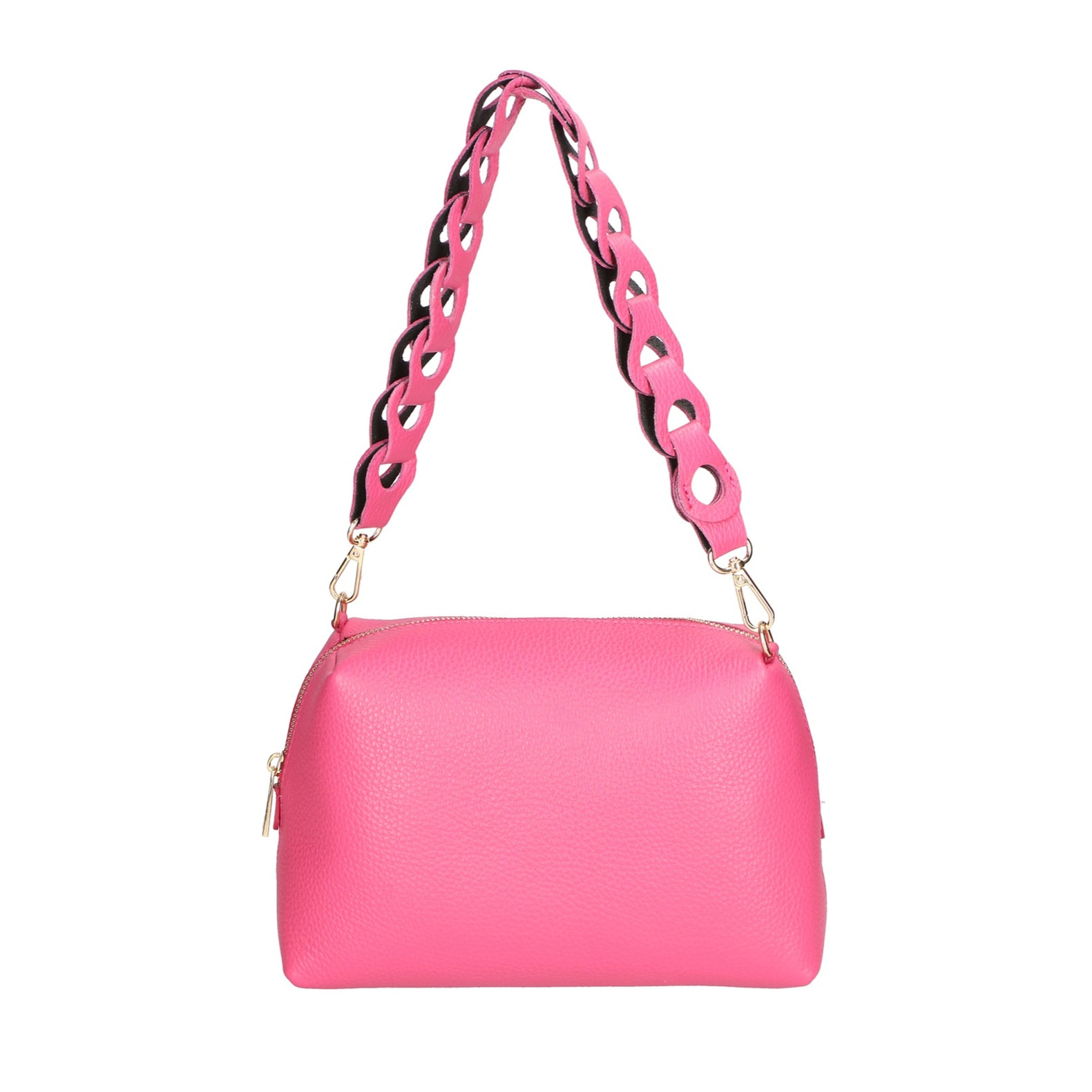 Borsa a spalla da donna - Modello Livia - Vera pelle - 26.0 x 16.0 x 9.0 cm