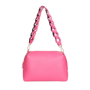 Borsa a spalla da donna - Modello Livia - Vera pelle - 26.0 x 16.0 x 9.0 cm