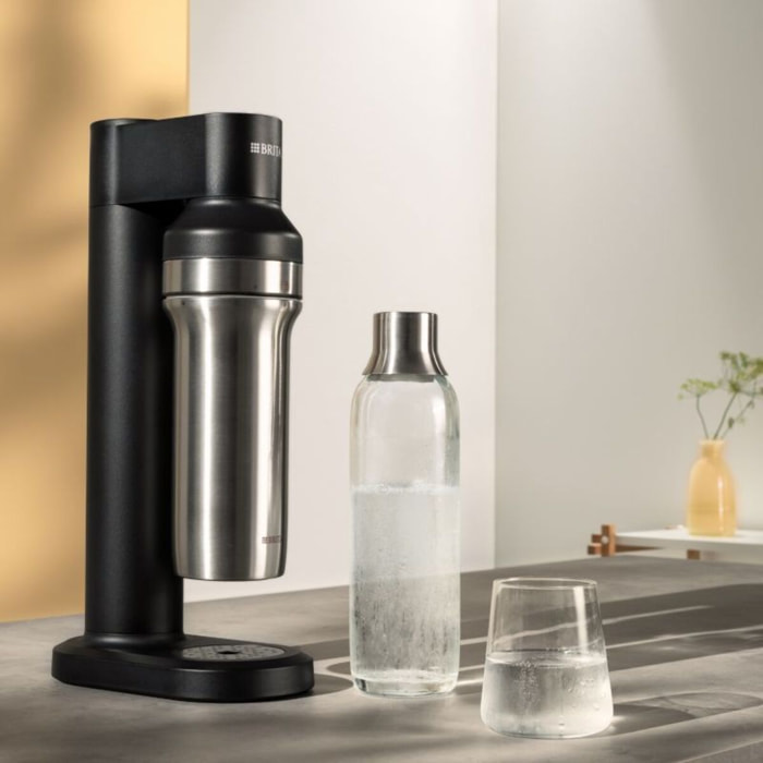 Bouteille BRITA pack 2 bouteilles 1L en verre sodaTRIO