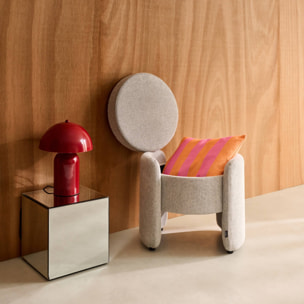 Tabouret coffre contemporain tissu KALO