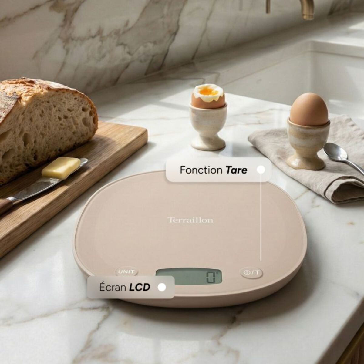 Balance de cuisine TERRAILLON MACARON ONE CARAMEL 15282