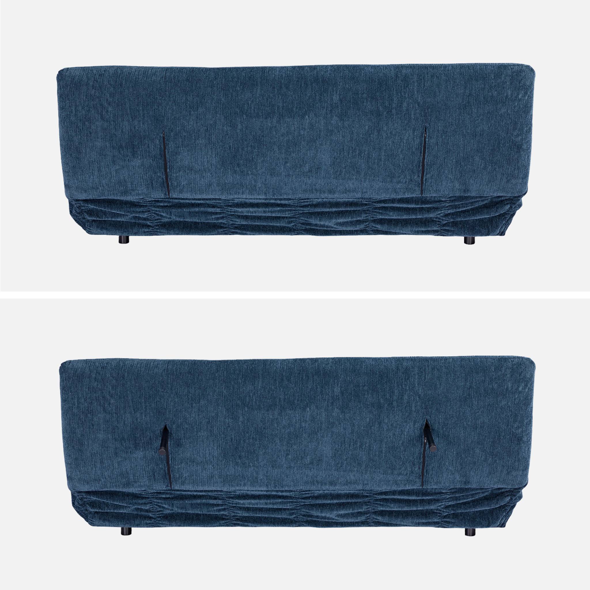 Banquette convertible tissu chenille 3 places KLIK