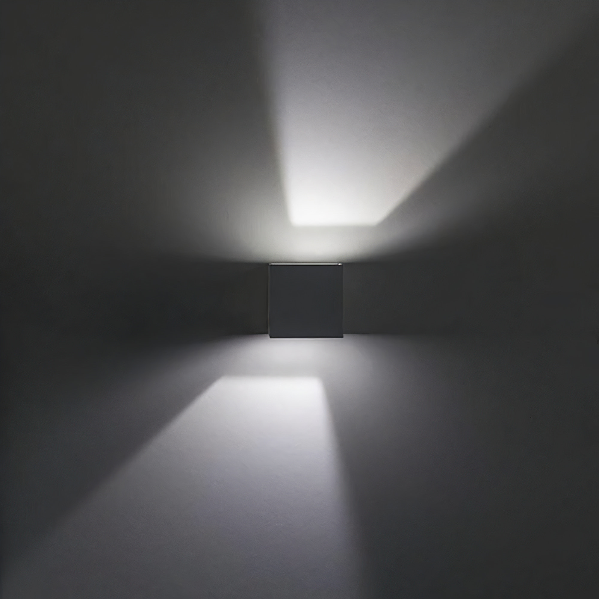 Forlight REX (2uds) Aplique Exterior LED con Haz de Luz Modulable IP54 Luz LED Blanco Cálido 3000K 5.2W y 244lm Blanco